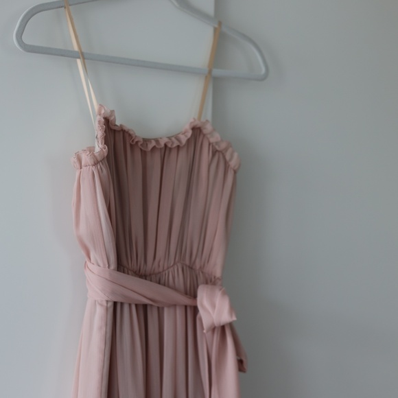 Anthropologie BHLDN Prom Formal Wedding Guest Dress Dusty Rose Size 2 - Picture 2 of 14